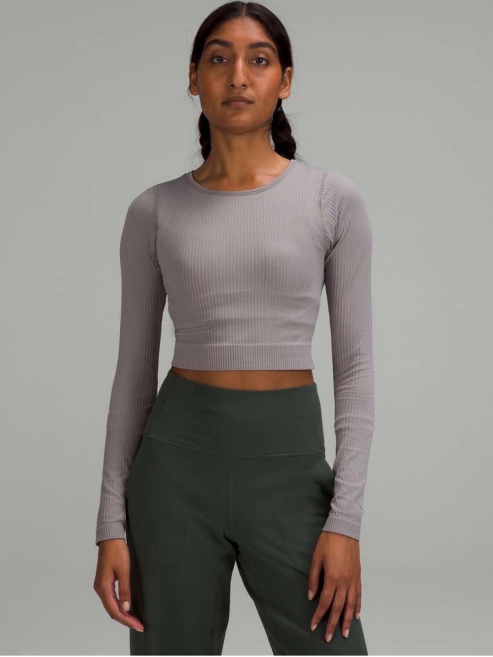 Lululemon Ebb to Street Long Sleeve Shirt
Gull Grey